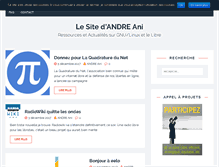 Tablet Screenshot of andre-ani.fr